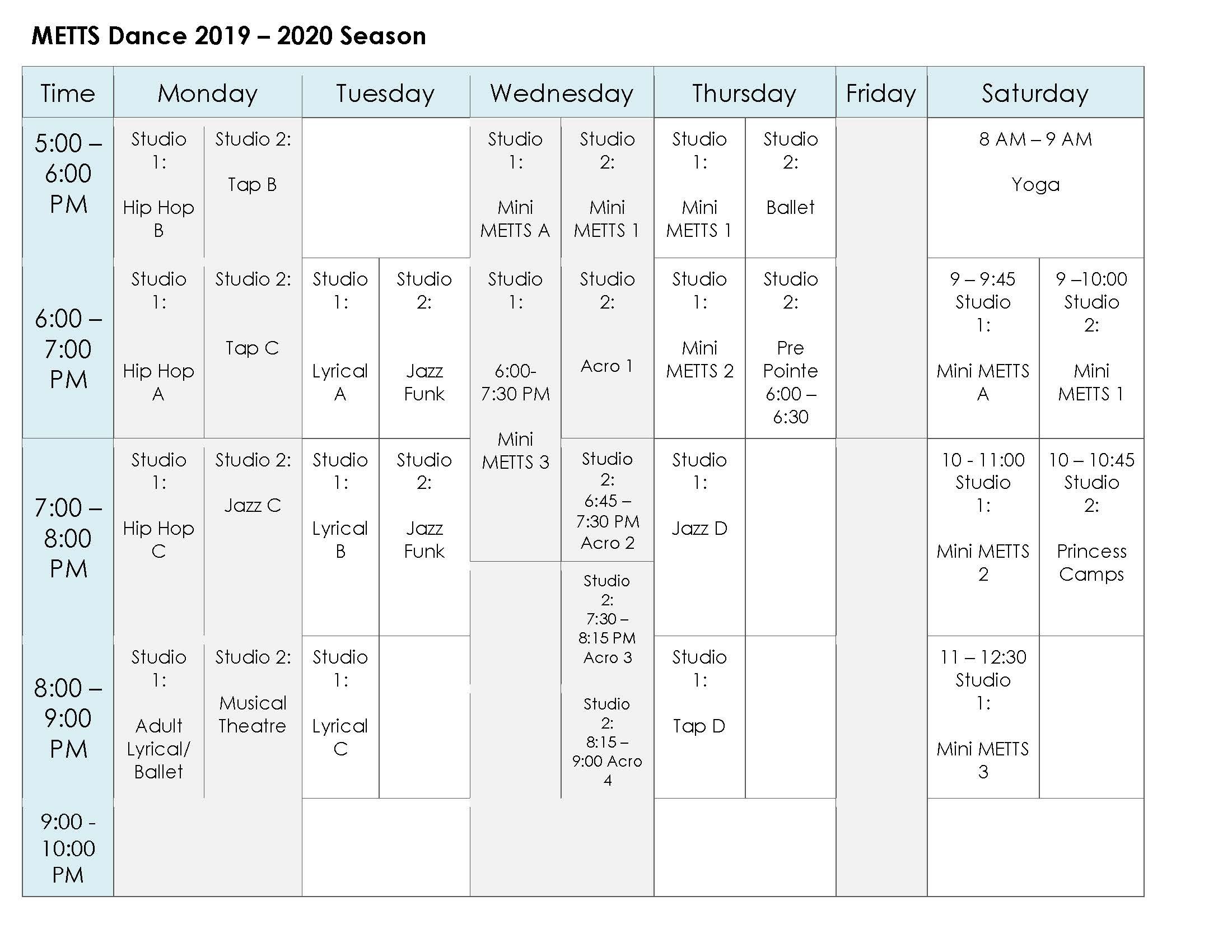 Dance Studio Classes in West Seneca and Buffalo NY 14224