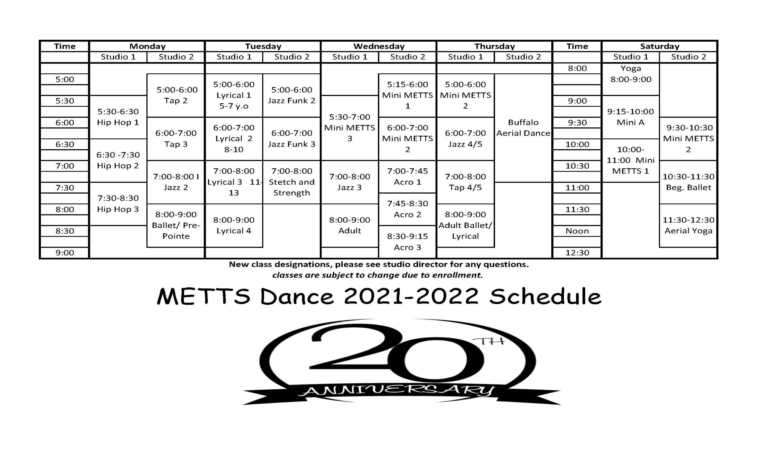 Dance Studio Classes in West Seneca and Buffalo NY 14224